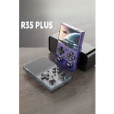 L'eDoren DR35 Plus Taşınabilir Retro Oyun Konsolu Linux Sistemi 64G Kart 15000+ Oyun, 3.5 Inç IPS Ekran
