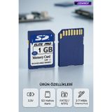L'eDoren Elite Pro 1GB SD Hafıza Kartı - Secure Digital Flash Memory ile uyumlu