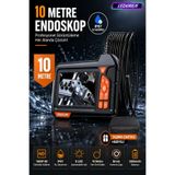 L'eDoren Endoskop Kamera IP67 10 Metre 4 cm - 500 cm Odak Aralığı 1080P HD Video