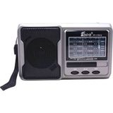 L'edoren FP-1781BT Fm Radyolu Bluetoothlu Şarjlı Cep Radyosu + El Feneri - Gri