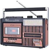 L'edoren Fp 319 Retro USB Fm Radyo Kaset Çalar FP319 - Siyah