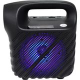 L'edoren Gts 1525 Işıklı 4" Taşınabilir Bluetooth Hoparlör - Siyah