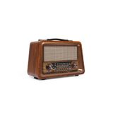 L'eDoren RT-810 Nostaljik Müzik Kutusu FM/AM Radyo Bluetooth Bağlantılı