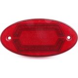 Ledshop 18 Ledli Side Marker LED Lamba Su Geçirmez 12-24 Volt Kırmızı 2 Adet