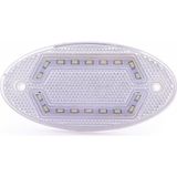 Ledshop 18'li LED Side Marker LED Lamba 12 - 24 V 2 Adet - Beyaz