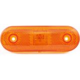 Ledshop 5'li LED Side Marker Lamba 12 - 24 V 2 Adet 11.4 cm - Sarı