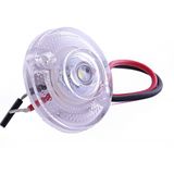 Ledshop Mini Round Yuvarlak LED Lamba Tek LED Su Geçirmez 12/24 Volt 10 Adet