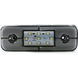 Ledshop Side Marker Lamba 12 - 24 V 9'li LED 5 Adet - Beyaz