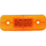 Ledshop Side Marker Lamba 12 - 24 V 9'li LED 5 Adet - Turuncu