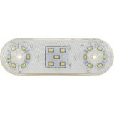 Ledshop Side Marker Lamba 17'li LED 12 - 24 V 2 Adet - Beyaz