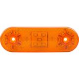 Ledshop Side Marker Lamba 17'li LED 12 - 24 V 2 Adet - Turuncu