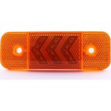 Ledshop Side Marker LED Lamba 12 - 24 V 12'li LED 10 Adet - Turuncu