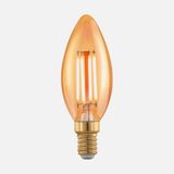 Ledvance LED Mum Ampul E-14 C35 4W Amber 1700K, E27, 4.0W