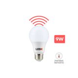 LEDX 9W Radar Sensörlü LED Ampül - Harekete Duyarlı Akıllı Ampül
