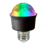 Ledx Al-Kxt6882 Mini 360 Derece Led 3.3 Watt E27 Duy Rgb Renk Disko Lamba Gece Lambası Çocuk Odası