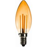 Ledx BR-AL05 400 Lümen 5W Amber E14 Rustik Ampul - 1 - 10 W