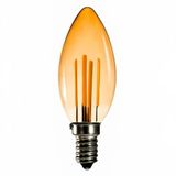 Ledx BR-AL05 5 Watt E14 400 Lümen Amber Rustik Ampul Dekoratip Led Aydınlatma
