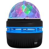 Ledx YQX-6888 Mini Usb'li 3 Watt Şarjlı Sihirli Rgb Led Disko Topu
