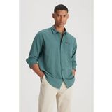 Lee % 100 Pamuk Loose Fit Gömlek Erkek GÖMLEK L66N205295OT