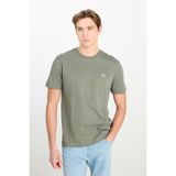 Lee% 100 Pamuk Regular Fit Bisiklet Yaka Logolu T Shirt Erkek T SHİRT ML60UFQ 801