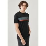 Lee% 100 Pamuk Regular Fit Bisiklet Yaka T Shirt Erkek T SHİRT L211918 001