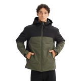 Lee 5003317684 Kapüşonlu Relaxed Haki Erkek Mont