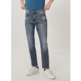 Lee Austin Regular Tapered Erkek Jean Pantolon L733NKUQ Gri 38/32