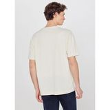 Lee Bej Erkek Relaxed Logo Baskılı T-Shirt L2610041614 Bej T-Shirt