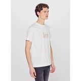 Lee Beyaz Erkek Regular Fit Logo Baskılı T-Shirt L2610101102 Kırık Beyaz T-Shirt - 3XL