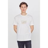 Lee Big Logo Erkek T-Shirt L2610101102 - Beyaz - M