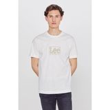 Lee Big Logo Erkek T-Shirt L2610101102 - Beyaz