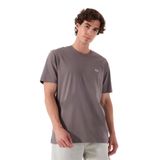 Lee Bisiklet Yaka Antrasit Erkek T-Shirt ML60UFQ003 Regular Fit Patch Logo