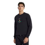 Lee Bisiklet Yaka Erkek Sweatshirt Siyah XL
