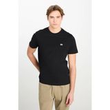 Lee Bisiklet Yaka Erkek T-shirt ML60UFQ01 - Siyah - 3XL