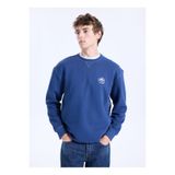 Lee Bisiklet Yaka Lacivert Erkek Sweatshırt L2520091422 Lacivert Sweatshirt