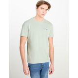 Lee Bisiklet Yaka Mint Erkek T-Shirt ML60UFQ303 Regular Fit Patch Logo - 2XL