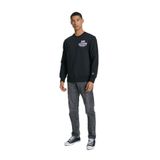 Lee Bisiklet Yaka Siyah Erkek Sweatshirt L232294001 Siyah Regular Sweatshirt, M M