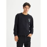 Lee Bisiklet Yaka Siyah Erkek Sweatshırt L2520361001 Siyah Sweatshirt