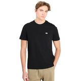 Lee Bisiklet Yaka Siyah Erkek T-Shirt ML60UFQ01 Regular Fit Patch Logo