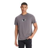 Lee Bisiklet Yaka T-shirt Erkek T-shirt, Antrasit, M