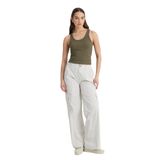 Lee Cargo Non Denim Kadın Pantolon, Ekru, S
