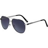 Lee Cooper 1330 C1 57-13 Unisex Güneş Gözlüğü - Gümüş