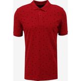 Lee Cooper 232 LCM 242034 Koyu Kırmızı Polo Yaka Erkek T-shirt