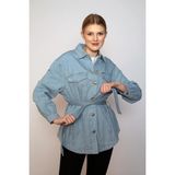 Lee Cooper 242 LCF 131008 Açık Mavi Denim Kadın Ceket