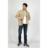 Lee Cooper 242 LCM 231003 Bej Newkar Erkek Dokuma Ceket