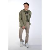 Lee Cooper 242 LCM 231003 Haki Newkar Erkek Dokuma Ceket