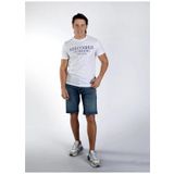 Lee Cooper 242 LCM 242016 1101 Beyaz Cador O Yaka Erkek T-shirt