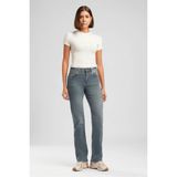 Lee Cooper Abel Kadın Basic Bisiklet Yaka T-Shirt Beyaz