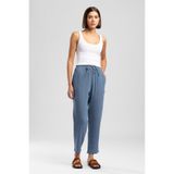Lee Cooper Alberty Regular Fit Pamuklu Pantolon Mavi, S, 262 LCF 221010, MAVİ, Kadın