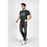 Lee Cooper Alista Erkek %100 Pamuk O Yaka T-Shirt Yeşil - 10-Yeşil